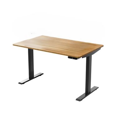 30 Inch Adjustable Standing Desk In Black and Brown