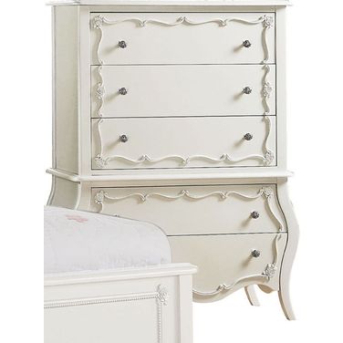 Edalene Pearl White Chest
