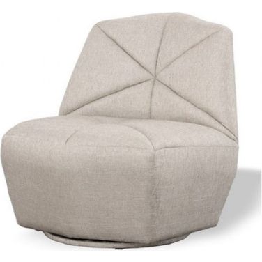 31 Inch Upholstered Lounge Chair In Gray