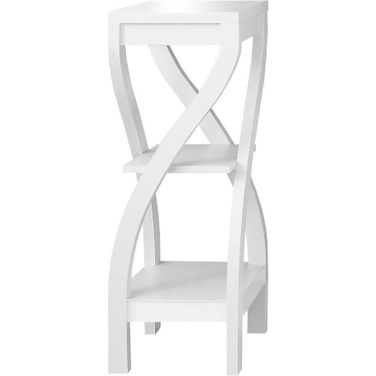 32 Inch Accent Table In White