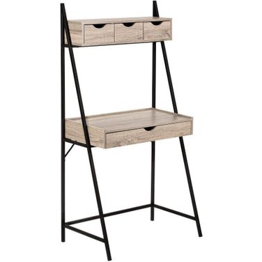 32 Inch Computer Desk In Dark Taupe
