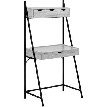 32 Inch Computer Desk In Grey