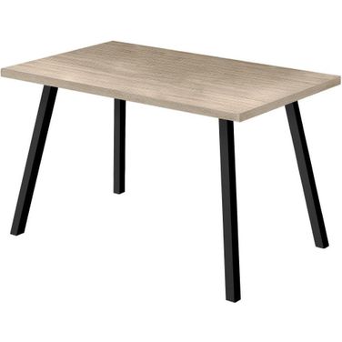 36 x 60 Inch Dining Table In Dark Taupe I 1137