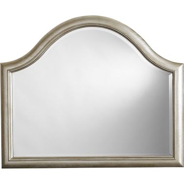 Starlite Silver Arched Mirror