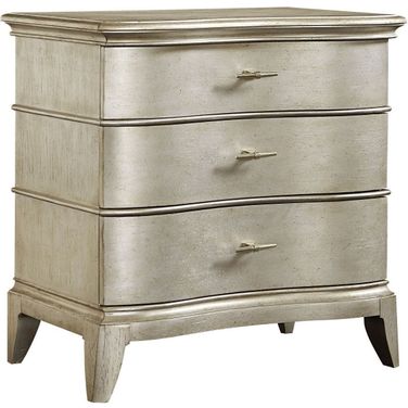 Starlite Silver Nightstand