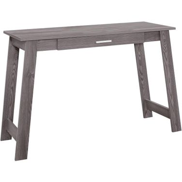 42 Inch Computer Desk In Grey With A Storage Drawer
