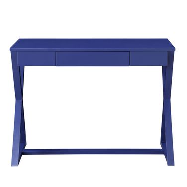 42 Inch Writing Desk In Blue