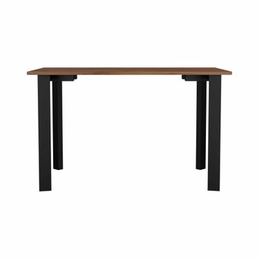 47 Inch Computer Desk In Black and Brown
