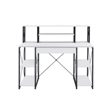 47 Inch Computer Desk In White and Black