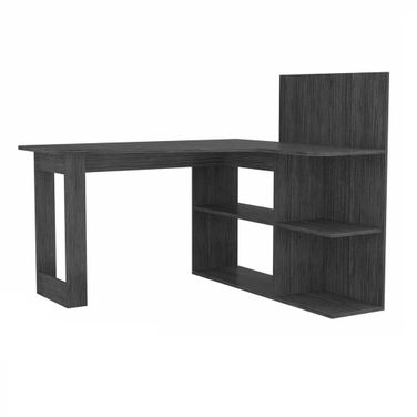 47 Inch L Shape Computer Desk In Gray