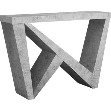 48 Inch Cement Look Hall Console