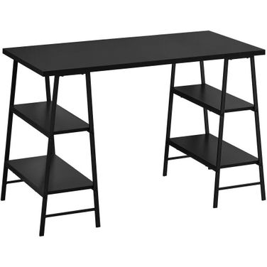 48 Inch Computer Desk In Black I 7522