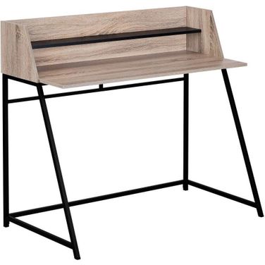 48 Inch Computer Desk In Dark Taupe I 7546