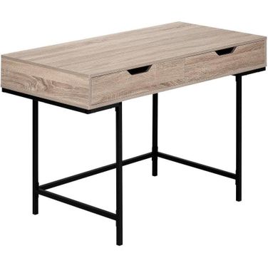 48 Inch Computer Desk In Dark Taupe I 7555