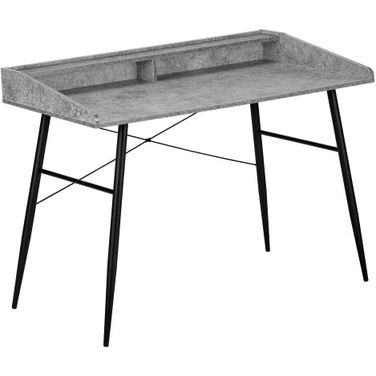 48 Inch Computer Desk In Grey Stone Look I 7540