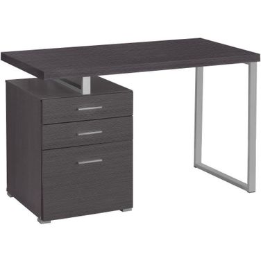 48 Inch Computer Desk In Grey With Left Or Right Facing