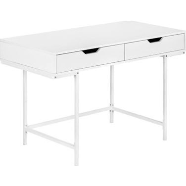 48 Inch Computer Desk In White I 7554