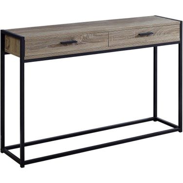 48 Inch Dark Taupe Black Hall Console I 3511
