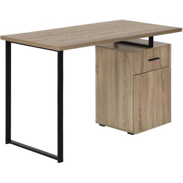 48 Inch Dark Taupe Left Or Right Facing Computer Desk