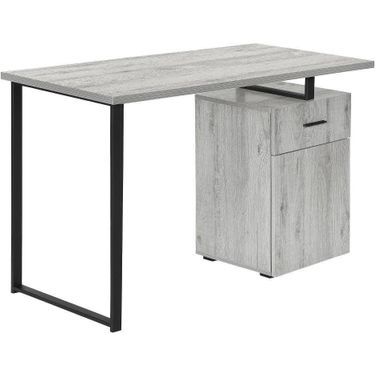 48 Inch Grey Left Or Right Facing Computer Desk