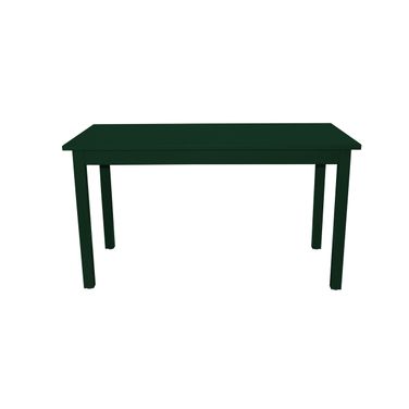 48 Inch Solid Wood Dining Table In Dark Green