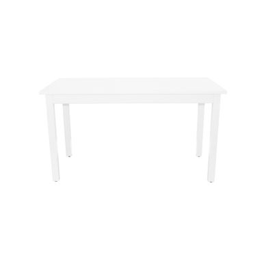 48 Inch Solid Wood Dining Table In White