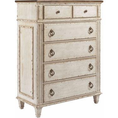 Southbury Fossil and Parchment Drawer Chest