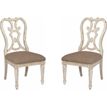 Southbury Parchment Cortona Side Chair Set of 2