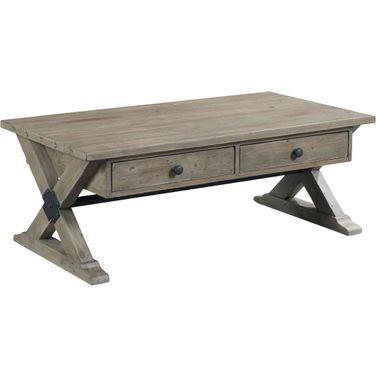 Reclamation Place Sundried Natural Rectangular Cocktail Table