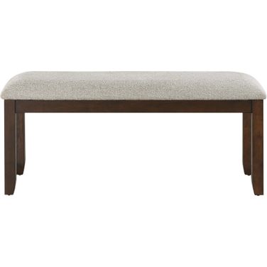 5710-13 Gray Upholstered Bench