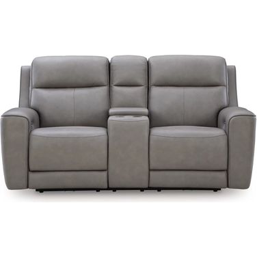 5Z-Dreamlight Power Reclining Loveseat with Console In Coin