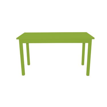 60 Inch Solid Wood Dining Table In Chartreuse