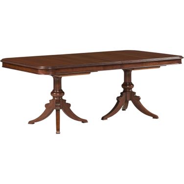 Hadleigh Double Pedestal Extendable Dining Table