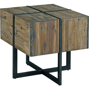 Modern Timber Brown Accent End Table