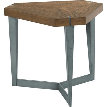 AD Modern Synergy Brown Triangulate Lamp Table