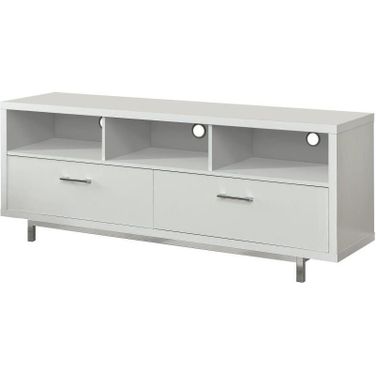 Casey 2-drawer Rectangular TV Console White