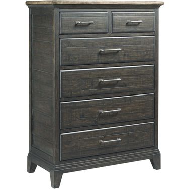 Plank Road Charcoal Devine Drawer Chest
