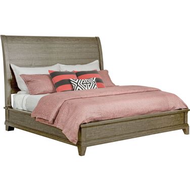 Plank Road Stone Eastburn King Sleigh Bed