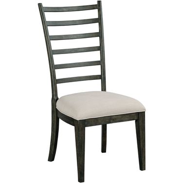 Plank Road Charcoal Oakley Side Chair Set of 2