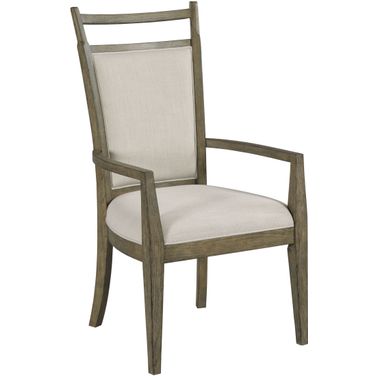 Plank Road Stone Oakley Arm Chair Set of 2