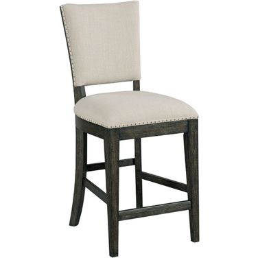 Plank Road Charcoal Kimler Counter Height Chair Set of 2