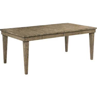 Plank Road Stone Rankin Extendable Rectangular Dining Table