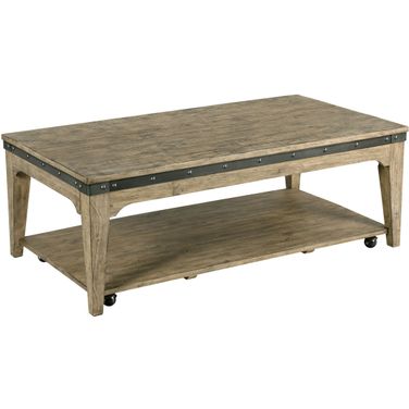 Plank Road Stone Artisans Rectangular Cocktail Table