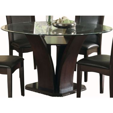 Daisy Brown 54" Round Dining Table