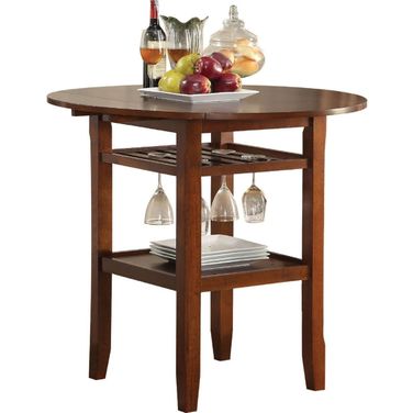 Tartys Cherry Round Counter Height Dining Table