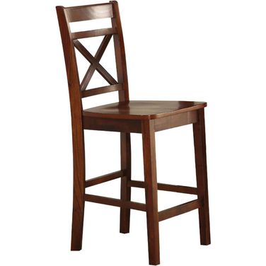 Tartys Cherry Counter Height Chair Set of 2