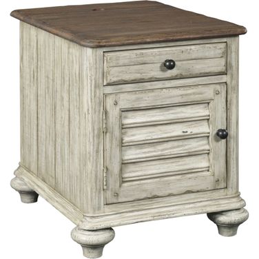 Weatherford Cornsilk Chairside Table