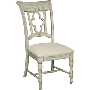Weatherford Cornsilk Vintage Pine Side Chair Set of 2
