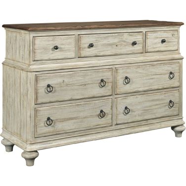 Weatherford Cornsilk Wellington Dresser