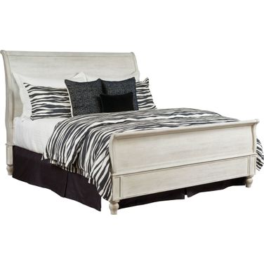 Litchfield Sun Washed Hanover Queen Sleigh Bed